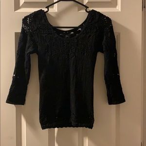 Free People lace shirt